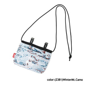 `X |[` 2WAY CH60-3956 Recycle Attached Pocket Shoulder Pouch ~jV_[|[` ߗނɒڑ\ CHUMS 100TCN|GXe lqǂg t|Pbg nJ` 
