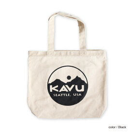 KAVU トートバッグ Circle Logo Tote Bag エコバッグ ショッピング カブー [6356]