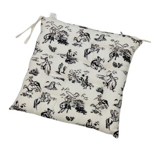 PENDLETON (�y���h���g��) Lariat Print Chair Pat LB076 #19804319 �`�F�A�p�b�h �`�F�A�[�p�b�h �N�b�V���� ���z�c �֎q�p �C���e���A �l�C�e�B�u�� �J�E�{�[�C �ߔN ������ �_�C�j���O�`�F�A �A�E�g�h�A