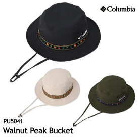 【最大5,000円OFFクーポン配布中！】コロンビア ハット 帽子 PU5041 Walnut Peak Bucket ウォルナットピークバケット メンズ レディース ユニセックス Columbia[22224ss][0406l]