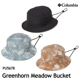 コロンビア ハット 帽子 バケットハット PU5678 Greenhorn Meadow Bucket グリーンホーメドーバケット メンズ レディース ユニセックス Columbia[22224ss][0406l]
