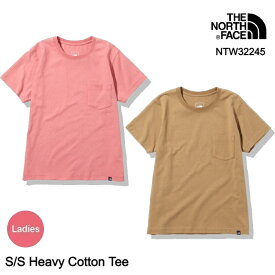 【最大2000円OFFクーポン!】 ザ・ノース・フェイス アウトレット Tシャツ 半袖 レディース NTW32245 S/S Heavy Cotton Tee ショートスリーブヘビーコットンティー The North Face [111outlet][0406l]