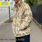 ノースフェイス ダウンジャケット ヌプシ ND92336 Novelty Nuptse Jacket (EA)イボルブテクスチャーアーモンドバター ノベルティヌプシジャケット The North Face [11123fw]