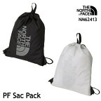 ザ・ノース・フェイス ナップサック ピーエフサックパック NM62413 PF Sac Pack ジム トレーニング 部活用品の収納 The North Face [11124ss][0406y]