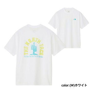 【サマークリアランスセール!20%OFF】 ザ・ノース・フェイス Tシャツ 半袖 メンズ レディース S/S FD Cactus Logo Tee フラッシュドライカクタスロゴティー サボテン柄 ビンテージ風プリント The Nor
