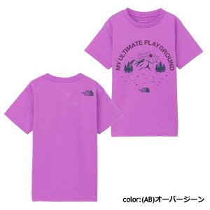 【在庫一掃セール 40%OFF!】 ザ・ノース・フェイス キッズ Tシャツ アイロンシール付き NTJ32437 S/S Your Own Playground Tee ショートスリーブユアオウンプレイグラウンドティー 子供用 半袖 The North F