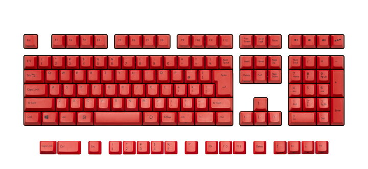 楽天市場】【公式】 REALFORCE カラーキーキャップセット フルキー(129 