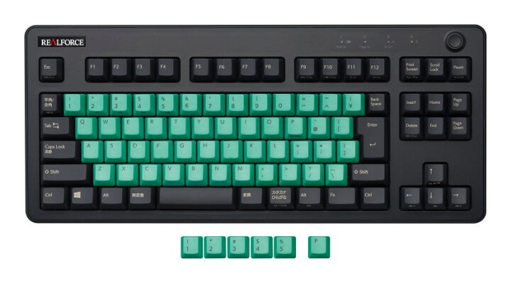 楽天市場】【公式】 REALFORCE カラーキーキャップセット フルキー(129 
