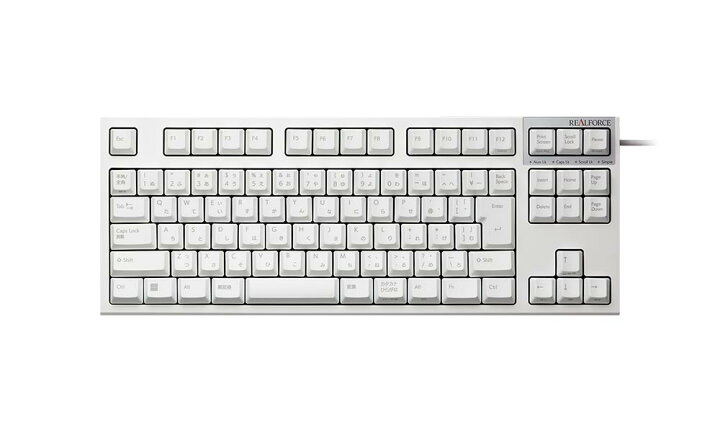 楽天市場】【公式】 REALFORCE R3S キーボード 日本語配列 ホワイト 