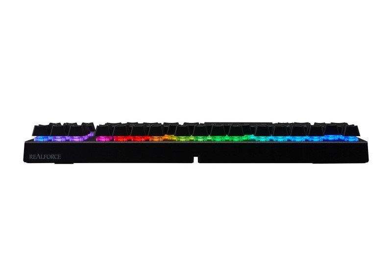 REALFORCE GX1 キーボード 45g 英語配列 テンキーレス ブラック USB 静音 二色成型 有線 ゲーミング Dual-APC  RGB バックライト 静電容量無接点方式 東プレ リアルフォース X1UD11 【11日(火) 02:00 まで ポイント5倍】 REALFORCE  Store