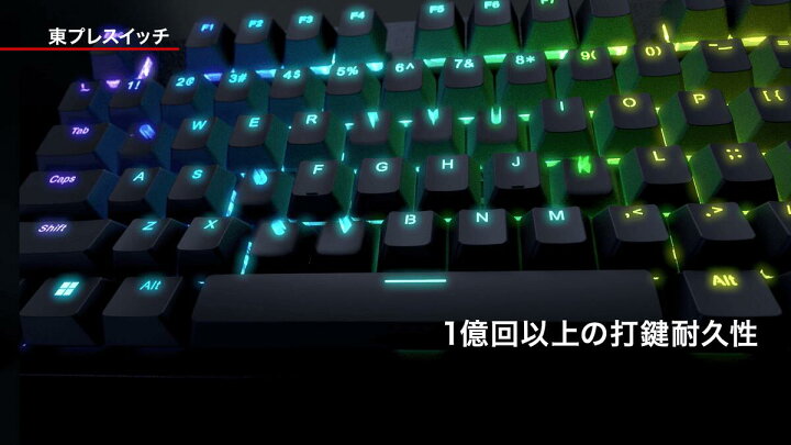 楽天市場】【公式】 REALFORCE GX1 ラピッドトリガー ゲーミング  