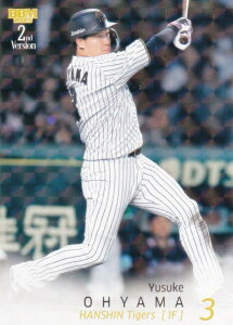 【キラカードパラレル】BBM ベースボールカード 402 大山悠輔 阪神タイガース (レギュラーカード) 2025 2ndバージョン