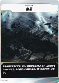 フォース・オブ・ザ・ホース SDF-089 台風 (N ノーマル) Force of the Horse ブースターパック第1弾 競馬、新章