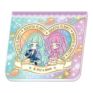 【キューピット&アン】 アイカツプラネット! ミニメモコレクション