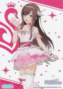 �yNo.14 ���Óށz �u�V���[�h�g���[�f�B���O�J�[�h �R���N�V�����N���A �A�j�� �A�C�h���}�X�^�[ �V���C�j�[�J���[�Y