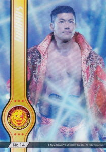 【No.14 SANADA】 ブシロードトレーディングカード コレクションクリア 新日本プロレス