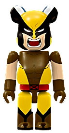 【ベアブリック賞 1.ウルヴァリン (ブラウンコスチューム)】 HAPPYくじ BE@RBRICK X-MEN ベアブリック