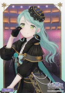 �yNo.07 �X��і�z �u�V���[�h �g���[�f�B���O�J�[�h �R���N�V�����N���A BanG Dream! Roselia