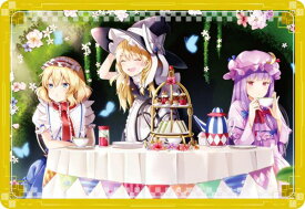 【19 サミット・オブ・ウィッチーズ [アリス& 魔理沙&パチュリー] (V ビジュアルカード) 】 東方LostWord ウエハース