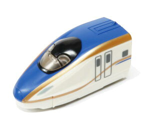 【12.E7系 北陸新幹線 後尾車(レール2個付き)】 ミニモータートレイン 西九州新幹線かもめ&E7系北陸新幹線