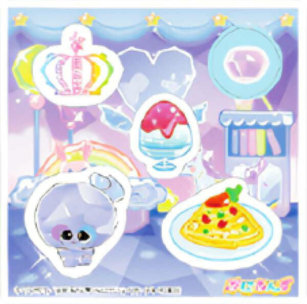 【じゅえるん (かちこち) 】 ぷにるんず ぷにデコシール