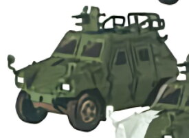 【軽装甲機動車(単色)】 ワールドタンクデフォルメ3 冬季迷彩仕様 陸上自衛隊編