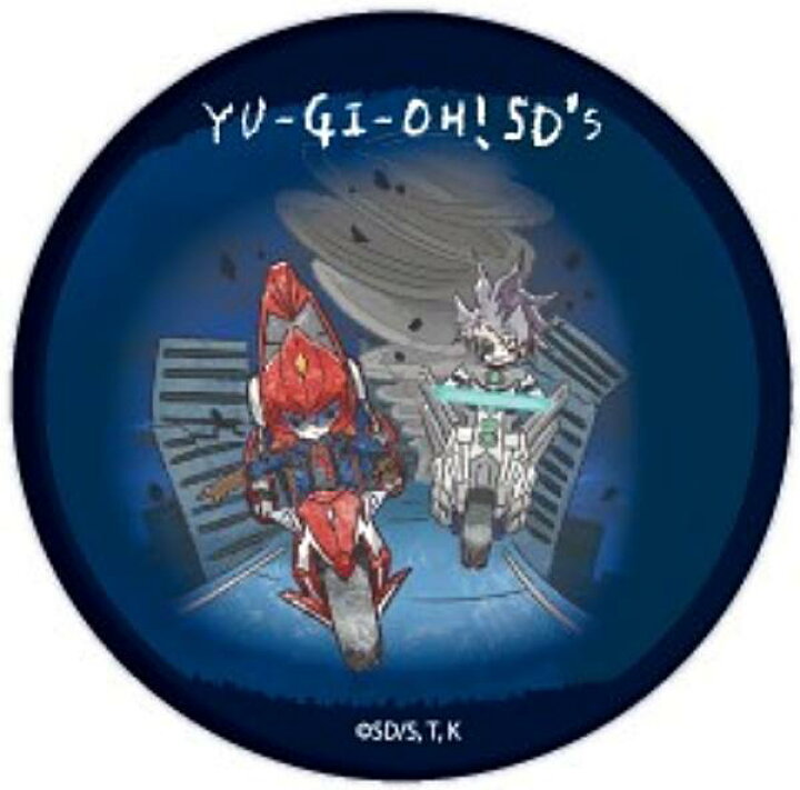 楽天市場】【不動遊星＆プラシド】缶バッジ 遊☆戯☆王5D 遊戯王5D's プリロール 箔押しプラカード 缶バッジ 不動遊星