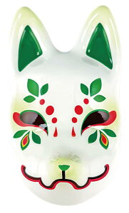 【南天】だいきょ屋コレクション 其の拾 華なり狐面根付