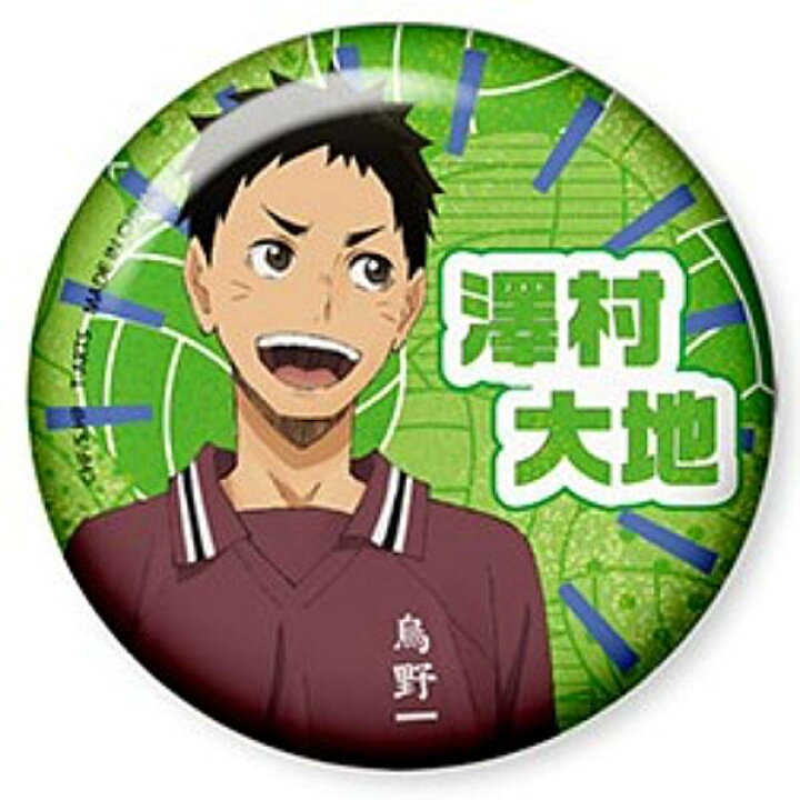 楽天市場】【澤村大地】ハイキュー!! 思い出シャイニー缶バッジ 