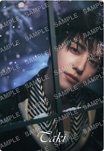 【No.26 TAKI (雪明りデザインシール/ノーマル)】&TEAM ツインウエハース