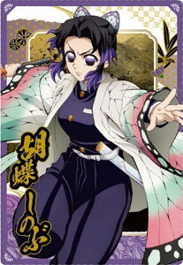 【W10-07 胡蝶しのぶ (N ノーマル/キャラクターカード) 】鬼滅の刃ウエハース10