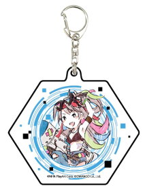 【ゲームバスーカガール】アクリルキーホルダー #コンパス 戦闘摂理解析システム 03 グラフアートデザイン