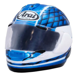 �yBLUE/���[�ܕt���zArai RX-7X TAIRA REPLICA HELMET Collection BOX edition