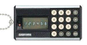 �y70's�bCASIO MINI�zCASIO �q�X�g���J���v�Z�@ �~�j�`���A�}�X�R�b�g