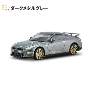 �yE.�_�[�N���^���O���[�z1/64 ���{���ԋ�y��18 NISSAN GT-R NEW EDITION