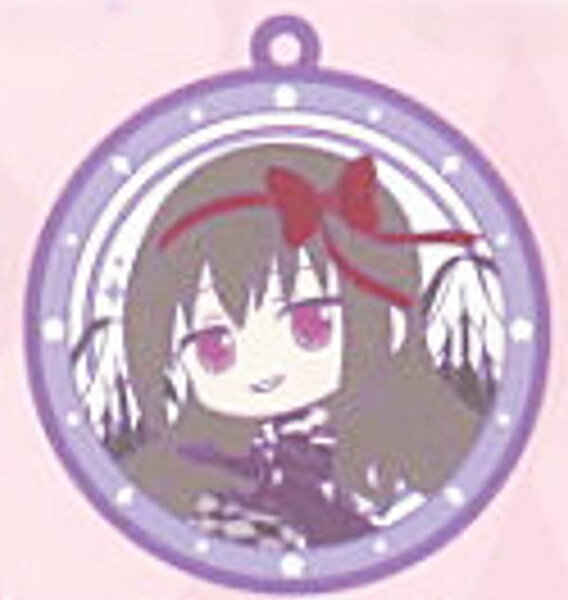 【悪魔ほむら】魔法少女まどか☆マギカ カプセルラバーキーホルダー Art