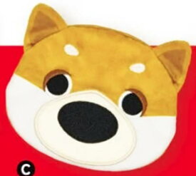 【柴】THE DOG フェイスぬいぐるみポーチ