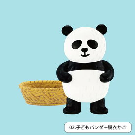 【子どもパンダ】 パンダ銭湯 フィギュアコレクション