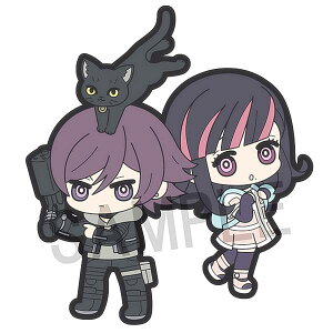 【運び屋&一般人&黒猫】 ラバーマスコット バディコレ アクダマドライブ