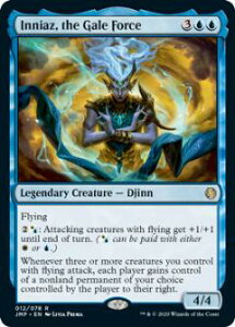 �}�W�b�N�U�M���U�����O JMP EN 012 Inniaz, the Gale Force (�p��� ���A) Jumpstart MTG