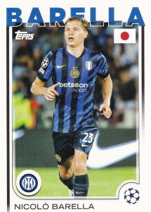 UEFA �T�b�J�[�J�[�h 23 Nicolo Barella FC Internazionale Milano (�x�[�X�J�[�h) 2025 Topps Japan Edition
