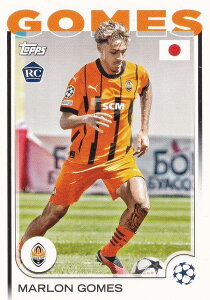 UEFA �T�b�J�[�J�[�h 30 Marlon Gomes FC Shakhtar Donetsk (�x�[�X�J�[�h/ROOKIE) 2025 Topps Japan Edition