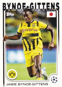 UEFA �T�b�J�[�J�[�h 58 Jamie Bynoe-Gittens Borussia Dortmund (�x�[�X�J�[�h) 2025 Topps Japan Edition