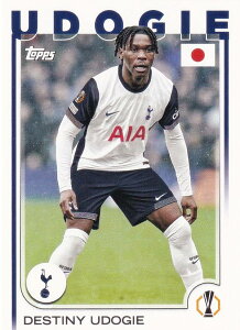 UEFA �T�b�J�[�J�[�h 71 Destiny Udogie Tottenham Hotspur (�x�[�X�J�[�h) 2025 Topps Japan Edition