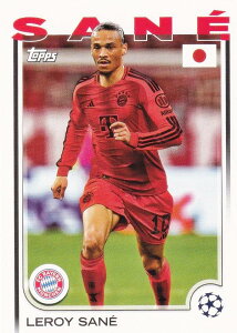 UEFA �T�b�J�[�J�[�h 141 Leroy Sane FC Bayern Munchen (�x�[�X�J�[�h) 2025 Topps Japan Edition