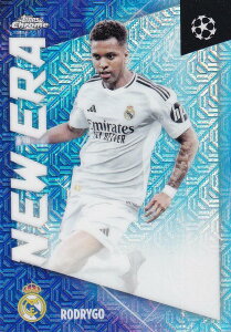 UEFA �T�b�J�[�J�[�h NE-3 Rodrygo Real Madrid C.F. (�C���T�[�g�J�[�h/NEW ERA) 2025 Topps Japan Edition