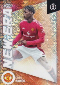 UEFA �T�b�J�[�J�[�h NE-18 Kobbie Mainoo Manchester United (�C���T�[�g�J�[�h/NEW ERA) 2025 Topps Japan Edition