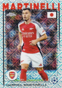 �y�p�������zUEFA �T�b�J�[�J�[�h 5 Gabriel Martinelli Arsenal FC (�x�[�X�J�[�h) 2025 Topps Japan Edition