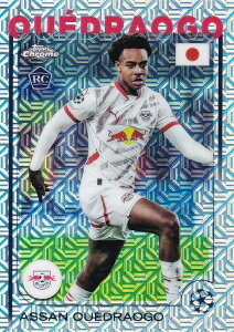�y�p�������zUEFA �T�b�J�[�J�[�h 83 Assan Ouedraogo RB Leipzig (�x�[�X�J�[�h/ROOKIE) 2025 Topps Japan Edition