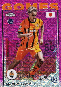 �y�s���N�p������ 021/125�zUEFA �T�b�J�[�J�[�h 30 Marlon Gomes FC Shakhtar Donetsk (�x�[�X�J�[�h/ROOKIE) 2025 Topps Japan Edition